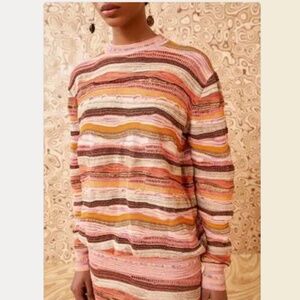 Ulla Johnson Wave Knit Sweater